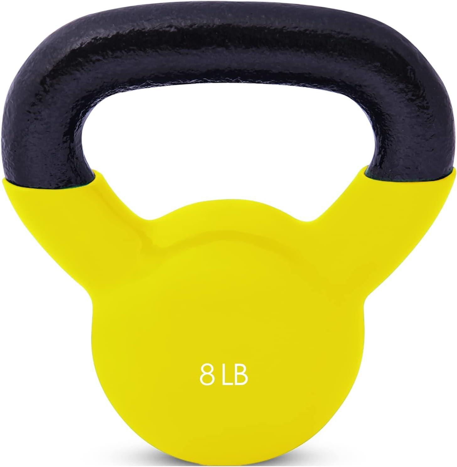 JFIT Kettlebell Weights Vinyl Coated Iron