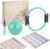 Home Pilates Essentials Kit – Pilates Equipment Set with Pilates Ring and Ball,4 Resistance Bands for Beginners—Train Muscles, Flexibility & Core Strength